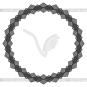 Decorative frame - vector image