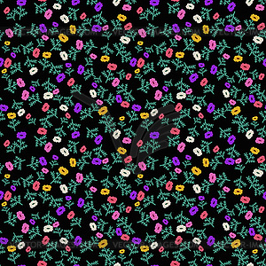 Seamless decorative pattern - vector clipart / vector image