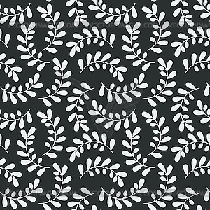 Seamless berries pattern - vector clipart