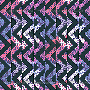 Seamless decorative pattern - vector clipart