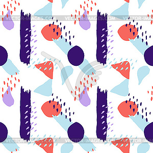 Seamless decorative pattern - vector image