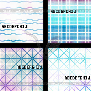 Set of banners - vector image