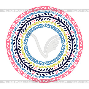 Decorative frame - vector image