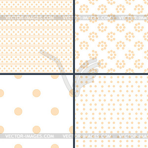 Seamless abstract patterns - royalty-free vector image