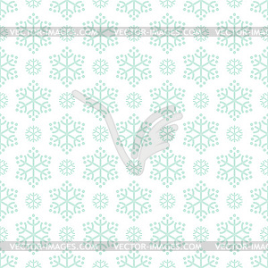 Seamless snow pattern - vector clip art