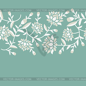 Floral card - vector image