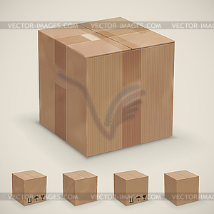 Boxes - vector clipart