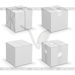 Boxes - vector clip art