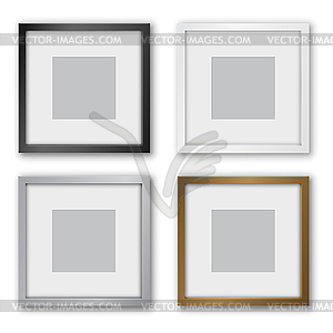 Square frame - vector image