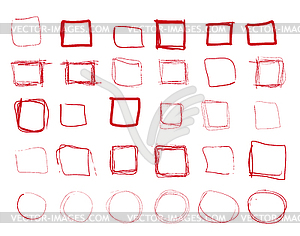 Squares - vector clipart