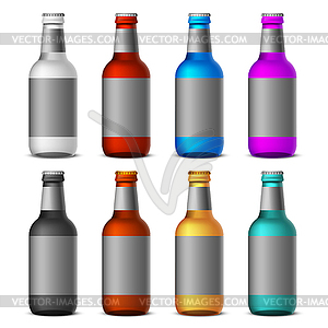 Bottle beer - vector image