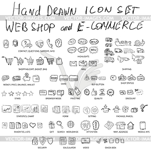 Web-shop - vector clip art