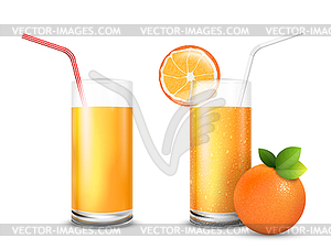 Oranges - vector clipart