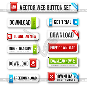 Buttons - vector clip art