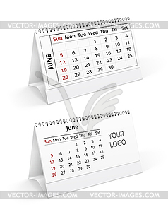 Calendar - royalty-free vector clipart