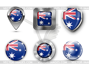 Country Flag Bages - vector clip art