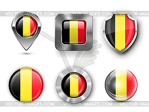 Country Flag Bages - vector image