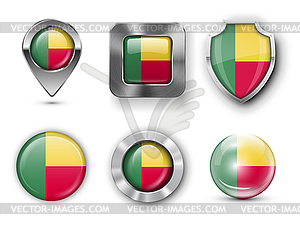 Country Flag Bages - vector image