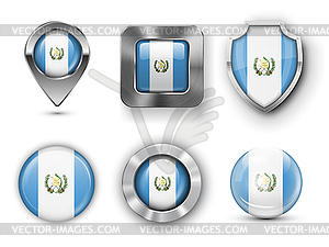 Country Flag Bages - vector clipart