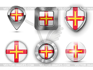 Country Flag Bages - vector image