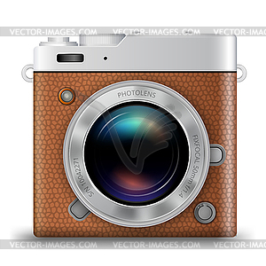 Photo camera icon - vector clipart / vector image