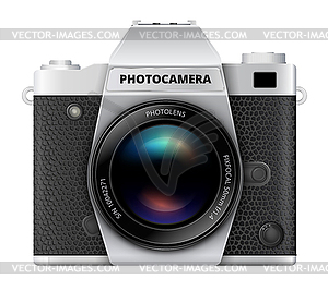 Photo camera icon - vector clip art