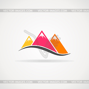 Mountain - vector clip art