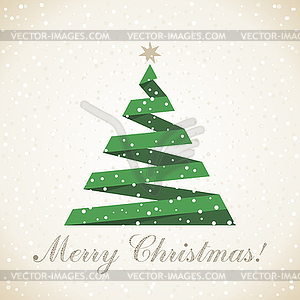 Christmas tree - vector clip art