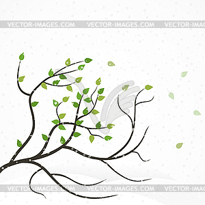 Tree branch - vector clip art