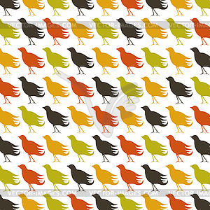 Bird background - vector clipart