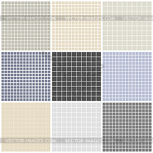 Abstract mosaic background - color vector clipart