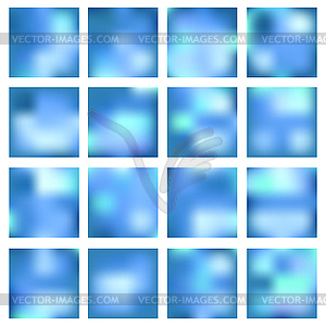 Abstract blurred backgrounds - vector image