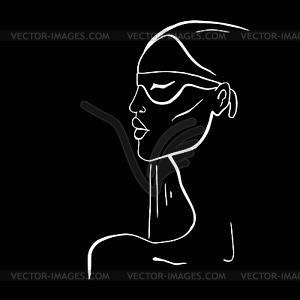 Fashion Portrait - vector image