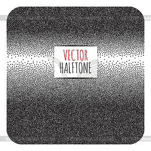 Halftone Background - vector image