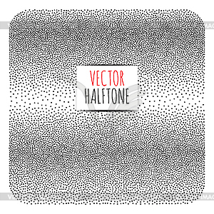 Halftone Background - vector image