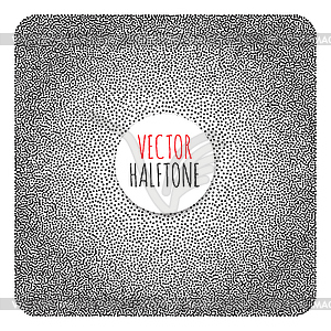 Halftone Background - vector clipart