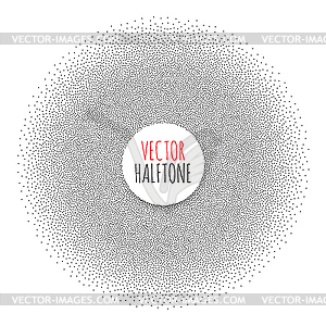 Halftone Background - vector clipart