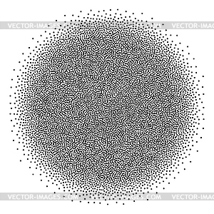 Halftone Background - vector image