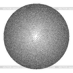 Halftone Background - vector clipart