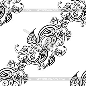 Paisley Ethnic ornament - vector clipart