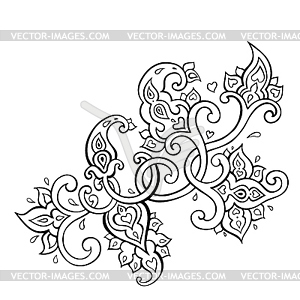Paisley Ethnic ornament - vector clip art