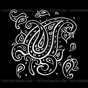 Paisley Ethnic ornament - vector clipart