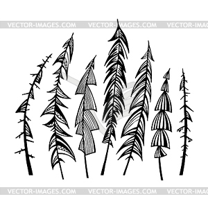 Christmas Tree Holidays - vector clipart