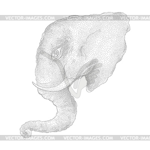 Elephant - vector clipart