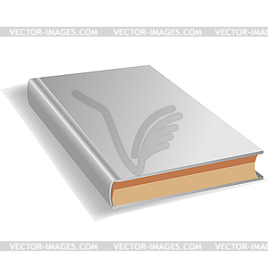 Blank book - vector image