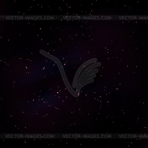 Space stars background - vector clip art