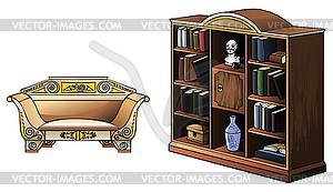 Set of furniture - vector EPS clipart