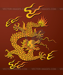 Chinese Dragon - vector clip art