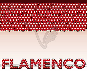 Фламенко в стиле карты, векторные иллюстрации - графика в векторном формате