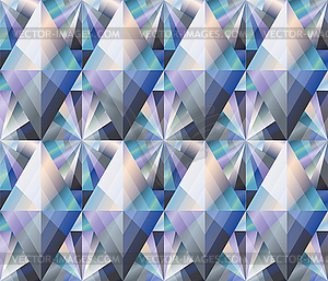 Diamond rhombus seamless texture, vector illustration - vector clip art